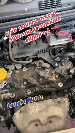 🚗Lancia Musa🔧Spia motore accesa : mancataaccensione cilindro 4. Non circolarein questo modo sia perché la macchina non va bene ma soprattutto perché potete rovinare anche il catalizzatore. ♥️ SEGUITEVI PER ALTRE INFO ♥️ #carevocenter #evolution #bobina #SPY #engine #problem #ATTENTION #mechanic #passionemotori #professional #Diagnosi #seguimi #socialmedia #meccatronico #castellammaredistabia #napoli | Car Evo Center - Auto Service di C. Valentino