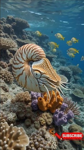 The Ancient Nautilus | Ocean's Living Fossil in Stunning 4K