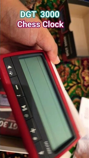 DGT 3000 International Chess Clock #sports #chess #watch #inspiration #india #motivation #shorts