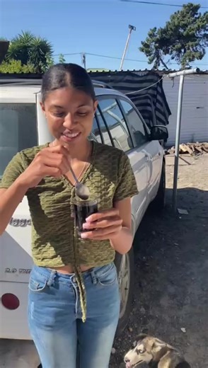 Stirring Papa's Coke for a Hilarious Reaction