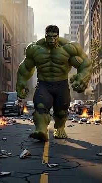 When people reject Hulk ... c thunder orange blue hulk VS grey Hulk #short