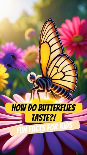 How Do Butterflies Taste? Fascinating Facts for Kids 🦋