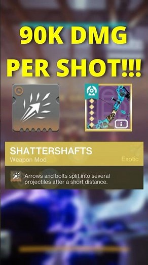 SHATTERSHAFTS Is Insane with Mobius Quiver and Divinity lol... #destiny2 #destiny #build #renegades