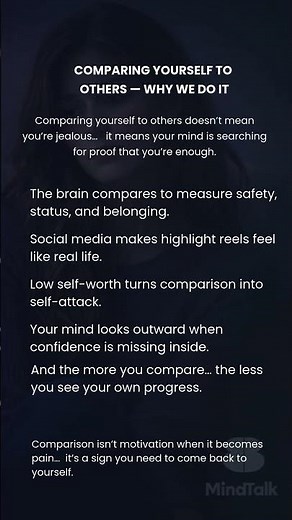 Comparing Yourself to Others — Why We Do It