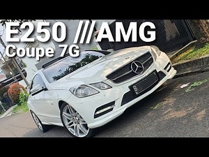 Mercedes Benz E250 Coupe AMG package 2012 C212 W212