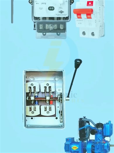 Electric Manual Changeover Switch Connection Guide