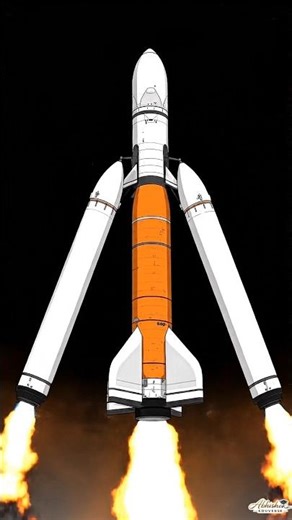 Why Rockets Drop Boosters Mid Air 🚀 #rocket #space #facts