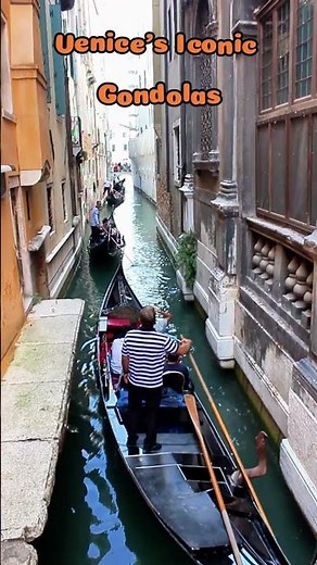 Venice's Iconic Gondolas: A Timeless Tradition Since the 11th Century