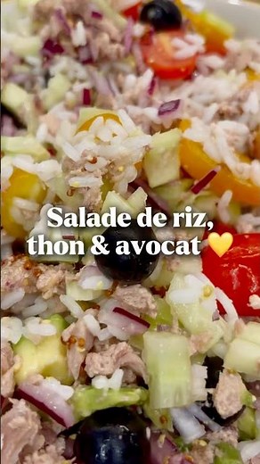 Rice, Tuna & Avocado Salad - Fresh, Balanced and Quick to Make 💛