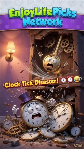 Clock TICK TOCK TROUBLE! ⏰🕒😂 #shorts