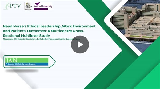 #journalofadvancednursing #nursingorganizationalwellbeing #now #nursingleadership #ethicalleadership #patientsafety #healthcarequality #nursingresearch #workenvironment | Valerio Della Bella
