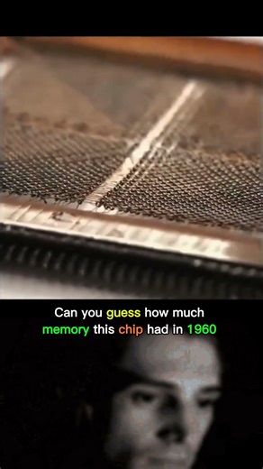 Memory of this chip from 1960s will shock you #shorts #ytshorts #technology #tech