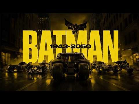 The Evolution of the Batmobile (1943–2050) | Every Batman Car Ever