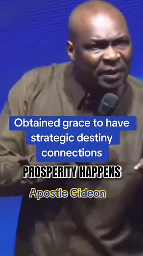 2K views · 156 reactions | Obtain grace to have strategic connection in Jesus name Amen. | Apostle Gideon | Facebook