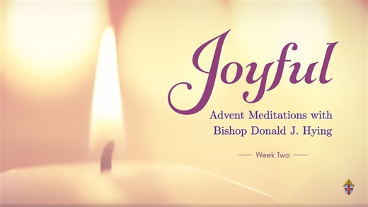 Join us as we walk with Bishop Hying through this Advent season with the help of the Joyful Mysteries of the Rosary! Joyful, Week 2: Reflective Preparation In the Gospel reading for the Second Sunday of Advent, we meet John the Baptist, who announces the Lord's coming and urges his hearers to prepare for the Messiah's arrival through repentance. In order to properly receive the Lord, we must prepare for His coming. The Joyful Mysteries of the Rosary give us glimpses into this spirit of preparati