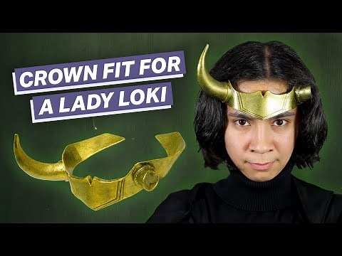 How To Make a Lady Loki/Sylvie Crown (DIY MCU Loki Cosplay Horns)