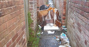 Fly-tipped rubbish dump 'ignored for months'