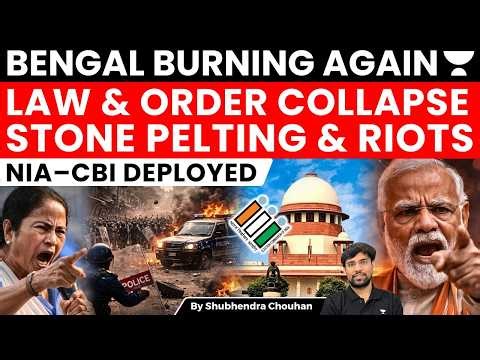 Malda Violence 2026: SIR Voter List Row Sparks Riots, SC Slams Bengal Law & Order Collapse
