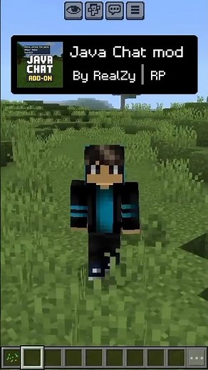 Java Chat in Minecraft PE?! 🤯 | Java Chat Mod for MCPE #minecraft #minecraftpe #mcpe #mcpeaddons