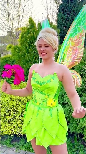 Tink💚#disneyprincess #cosplay #disneycosplay #tinkerbell #fairy #fairycore #fairies #феи #sewing