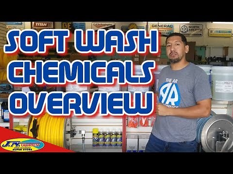 Soft Wash Chemicals Overview by Spraywell