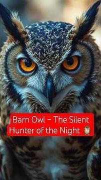Barn Owl – The Silent Hunter of the Night 🦉 | NatureScope Shorts