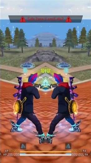 Emulator 🤡 vs Mobile 🗿 #shortsfeed​ #freefire​ #@zyro707#tondaegamer