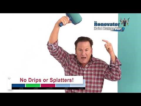 The Paint Runner(tm) Paint Roller and Edger Set