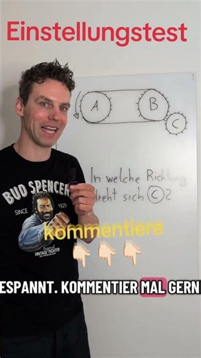 Aptitude Test: Which direction does gear C rotate in?😱🤯🤔 #aptitudetest #engineering #iq #jobappli...