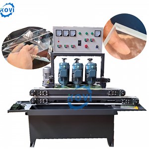 [Hot Item] Portable 3 Motor CNC Round Mirror Edging Polishing Machine Straight Line Glass Grinding Mirror Beveled Edge Beveling Grinder Polish Machine