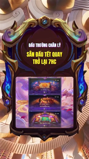 Trả lời @camonvidaden2005 Sân Đấu Tết Quay Trở Lại Đấu Trường Chân Lý còn 7 Huy Chương Ở Phiên Bản 16.3 : - Sân Cao Ốc Kim Long 7 Huy Chương - Sân Hội Chợ Nhâm Dần 7 Huy Chương - Sân Ngôi Nhà Thỏ Vàng 7 Huy Chương #dtcl #dtclmobile #tft #tftmobile #gaming