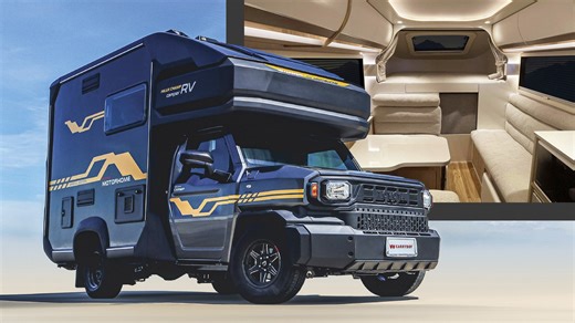 Toyota Hilux Champ Transformed Into Mobile Hotel With Fridge, TV, And Shower | Carscoops