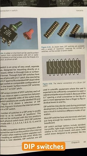How DIP Switches Work: Fast Explain #circuit #stem #technology #Charlesplatt