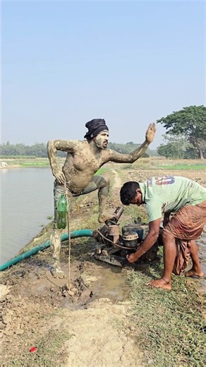 He Fired Up the Machine… Then the Statue Had Other Plans! 😳😂 | Hilarious Farm Prank