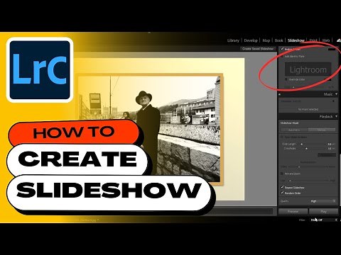 How to Create a SLIDESHOW in Lightroom (Tutorial)