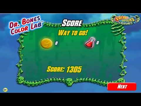 Hot Wheels: Dr. Bones Color Lab Gameplay