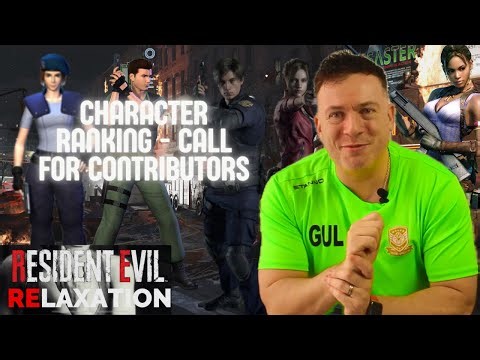 Call for contributors - Resident Evil character ranking - Resident Evil Relaxation