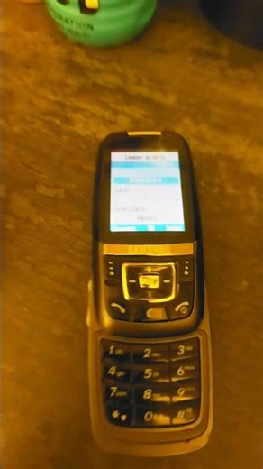 Samsung SGH D600 zil sesi