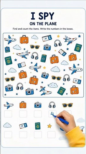 Summer Activity Pack for Kids ☀️ Travel Worksheets for Preschoolers #preschoollearning