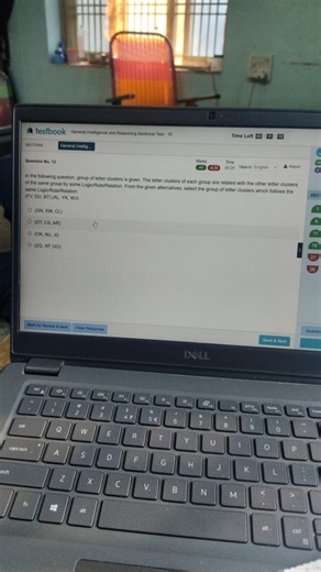 In the following question, group of letter clusters is given. T... | Filo