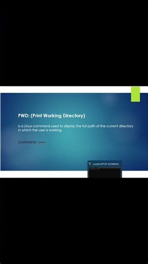 Learn the pwd command in Linux in this quick tutorial.