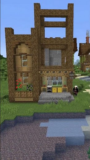 CONSTRUYENDO CASA RUSTICA "MINECRAFT"