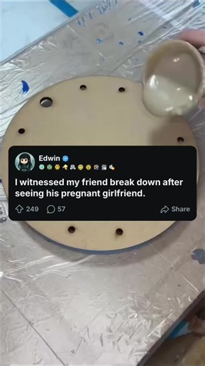 [FULL STORY] I witnessed my friend break down after seeing his pregnant girlfriend. #ask #askreddit #LearnOnTikTok #reddit #story