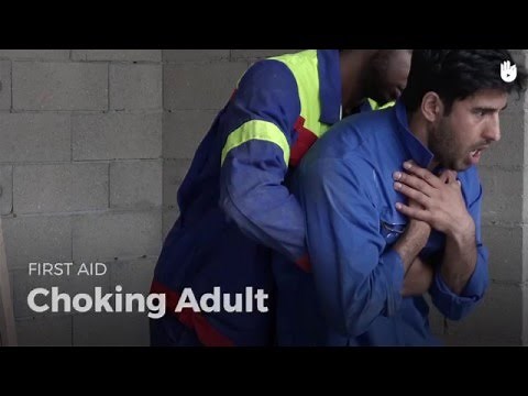 Learn first aid gestures: Choking Adult