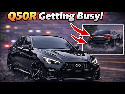Infiniti Q50 Red Sport DESTROYS Police in Milwaukee! Absolute MADNESS!