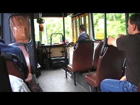 Mitfahrt mit Ikarus 280.02 auf der Leipziger DDR-Messe