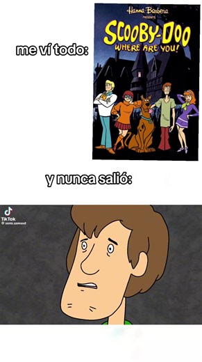 me ví todo Scooby doo y nunca salió #memes #humor #scoobydoo #fivenightsatfreddy