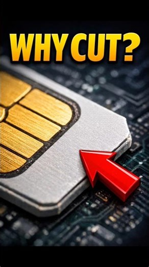 Why Does a SIM Card Have a Cut Corner