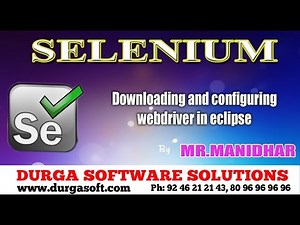 Selenium || Downloading and configuring webdriver in eclipse