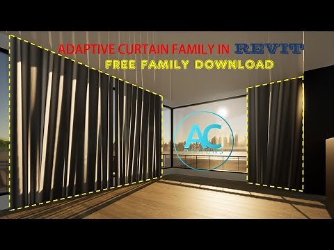 How to Create an Adaptive Curtain Family in Revit | Revit Tutorial | Tips and Tricks